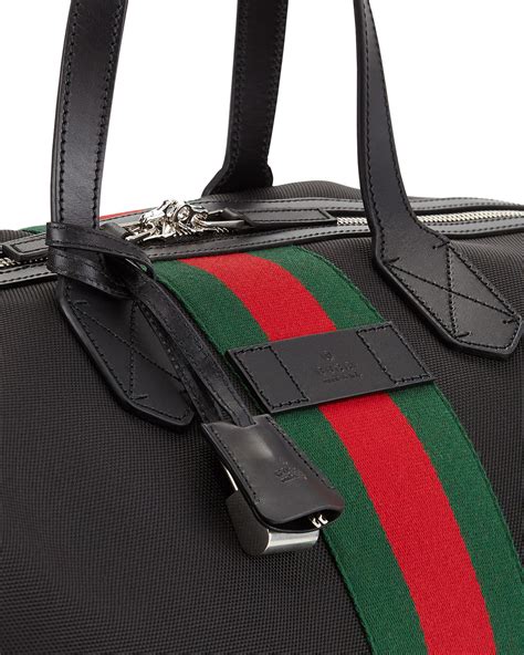 mens duffle bag gucci|gucci bag men's price.